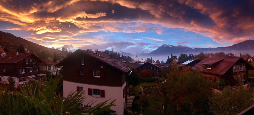 The balcony view