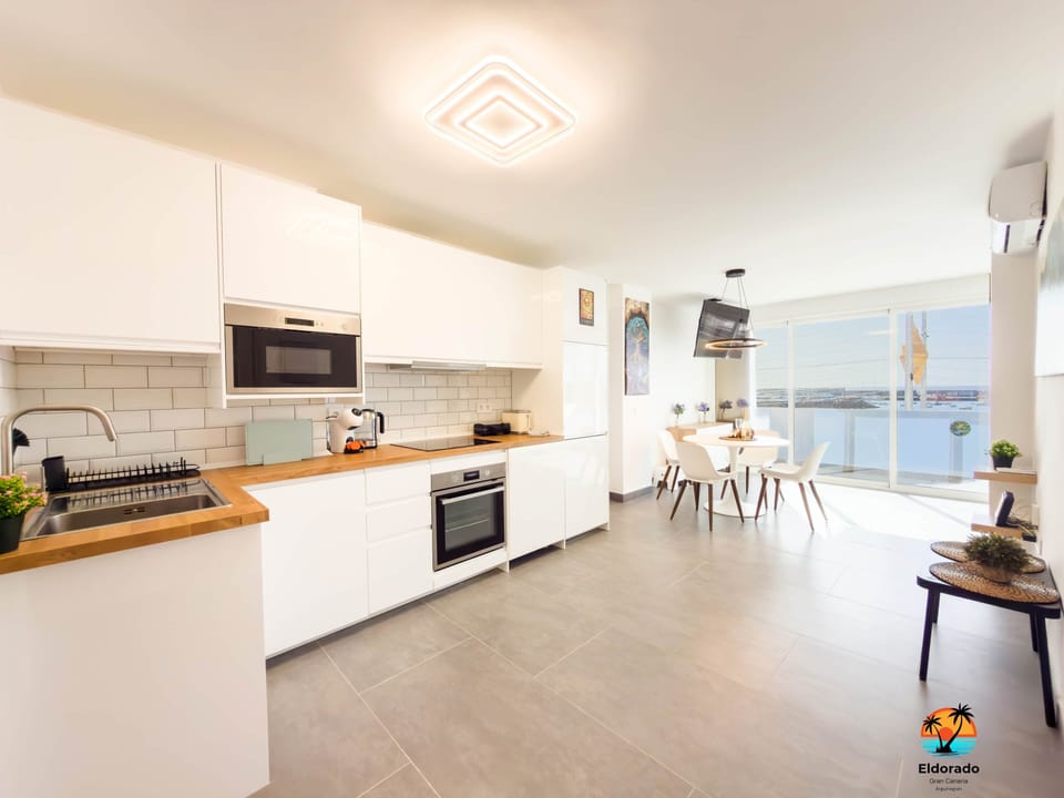 Kitchen and Dining are