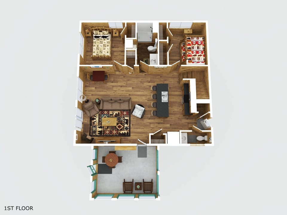 Main Level Floor Plan