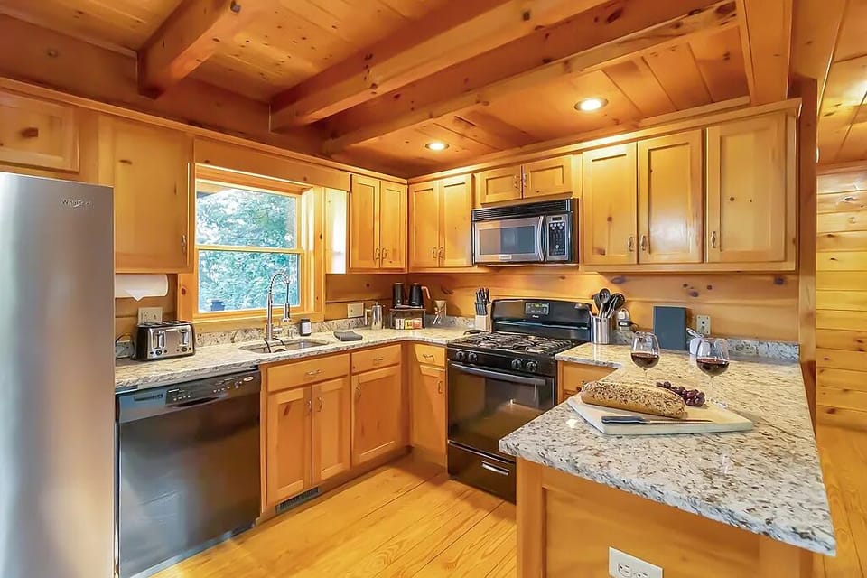 Cook and gather in a beautifully stocked kitchen. 