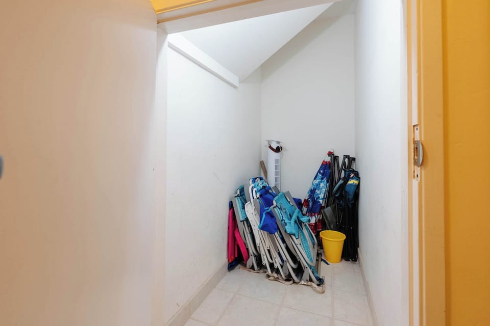 Make the most of your beach days with a private closet that conveniently holds all your beach gear, from chairs to umbrellas, included in your stay!