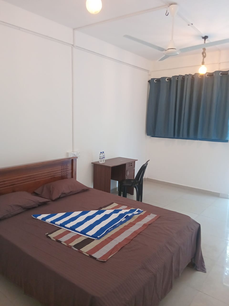 Comfort Double Room, 1 Double Bed, Courtyard View | Bed sheets
