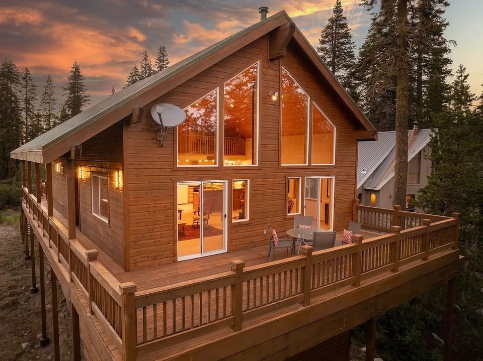 With two large decks, you can make the most of sun or shade!