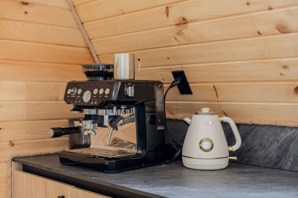 Everything you need for the perfect coffee moment during your stay.