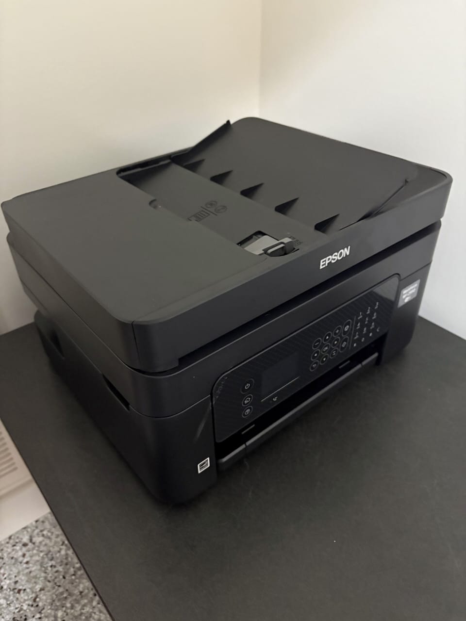 Printer in work area