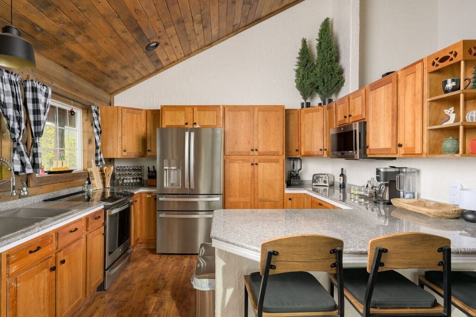 Fully equipped kitchen