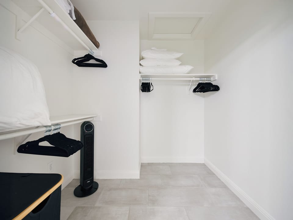 Primary Bedroom: Walk-In Closet
