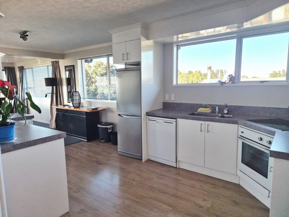 Family House, Ocean View | Private kitchen | Full-size fridge, microwave, oven, dishwasher