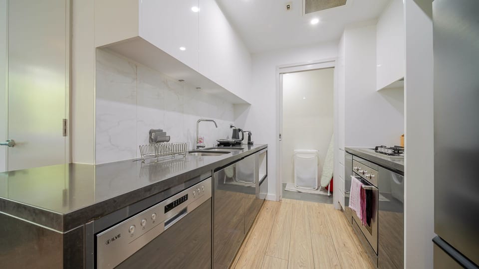 Fully equipped kitchen for home-cooked meals