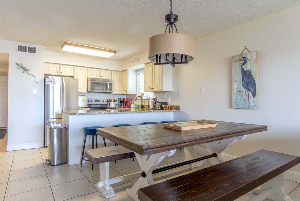 Dining Area and Kitchen
