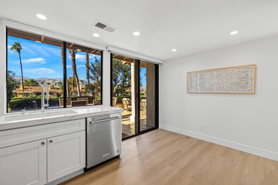 Kitchen Leading Into Back Patio