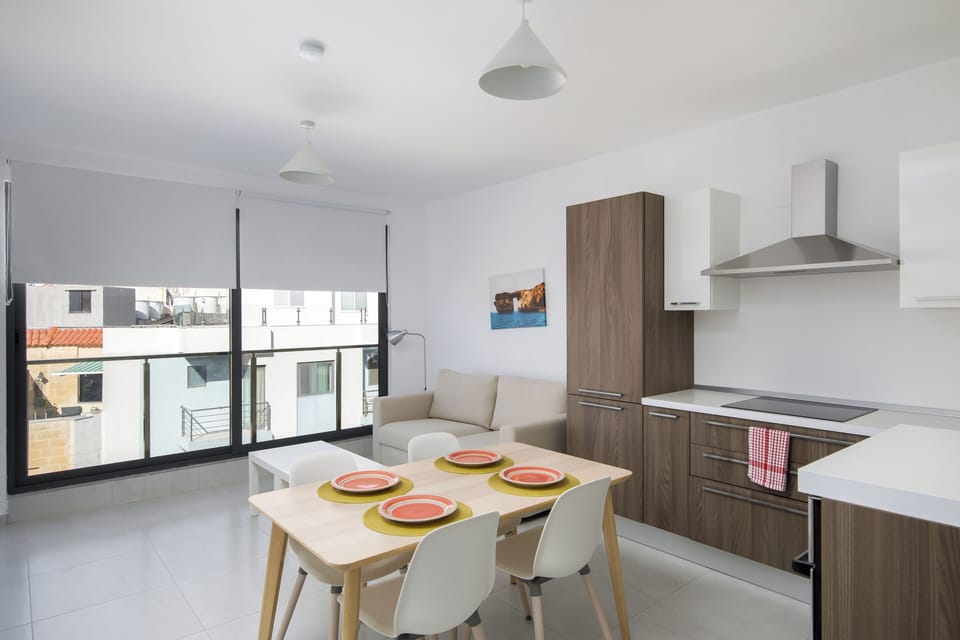 Apartment, 1 Double Bed with Sofa bed, Kitchen | Living area