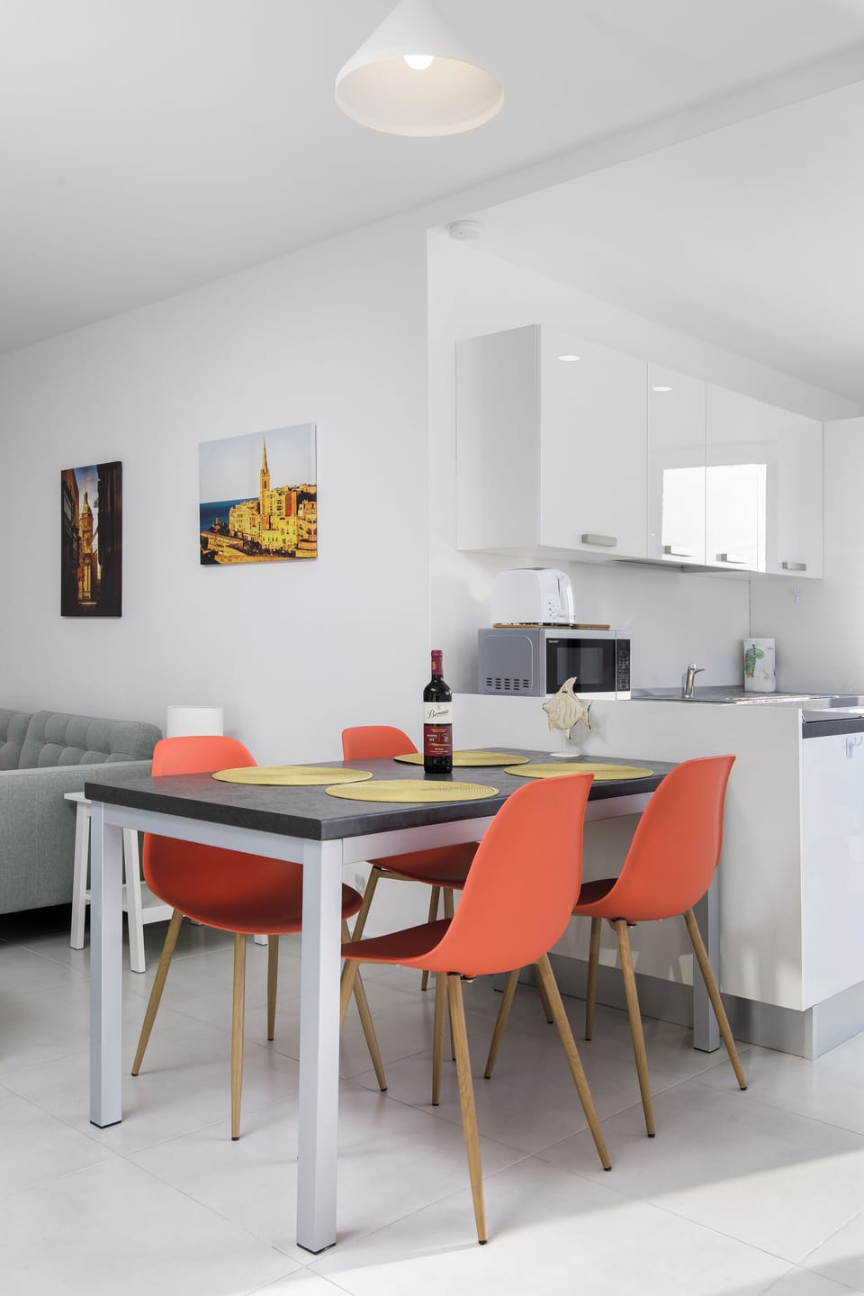 Penthouse, 2 Bedrooms, Kitchen, Beach View | Dining room