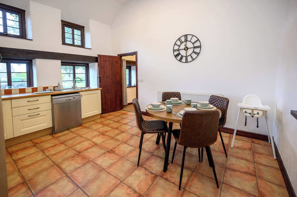 Dining area in the kitchen