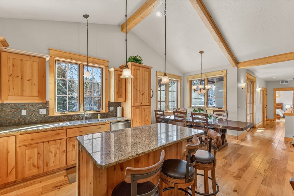 Kitchen- island- dining- upstairs