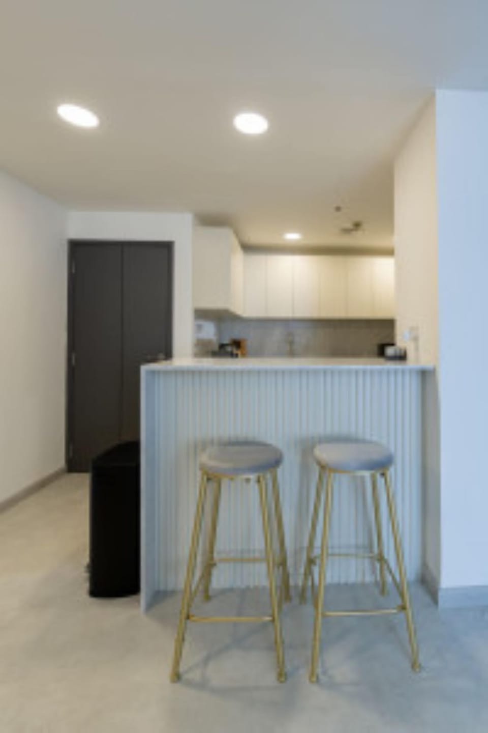Luxury Apartment, Balcony, Sea View | Private kitchenette | Coffee/tea maker, electric kettle