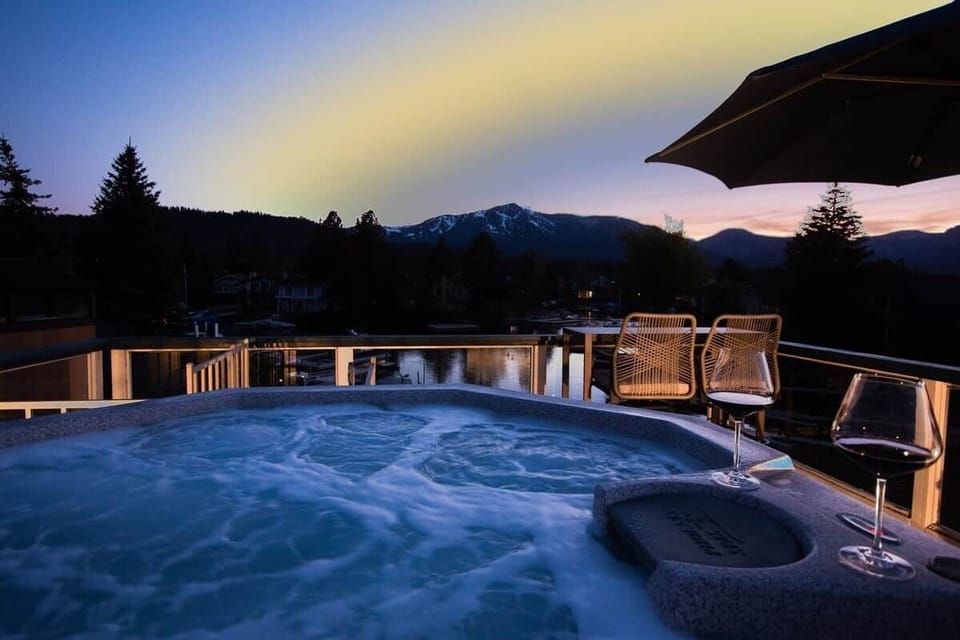 spa on top deck