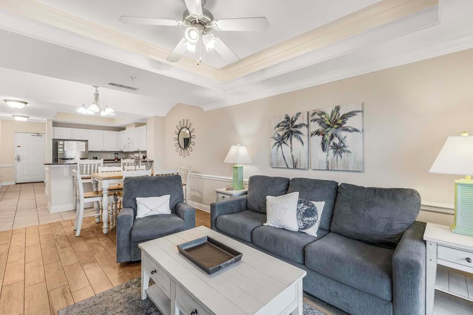Comfortable living room seating
