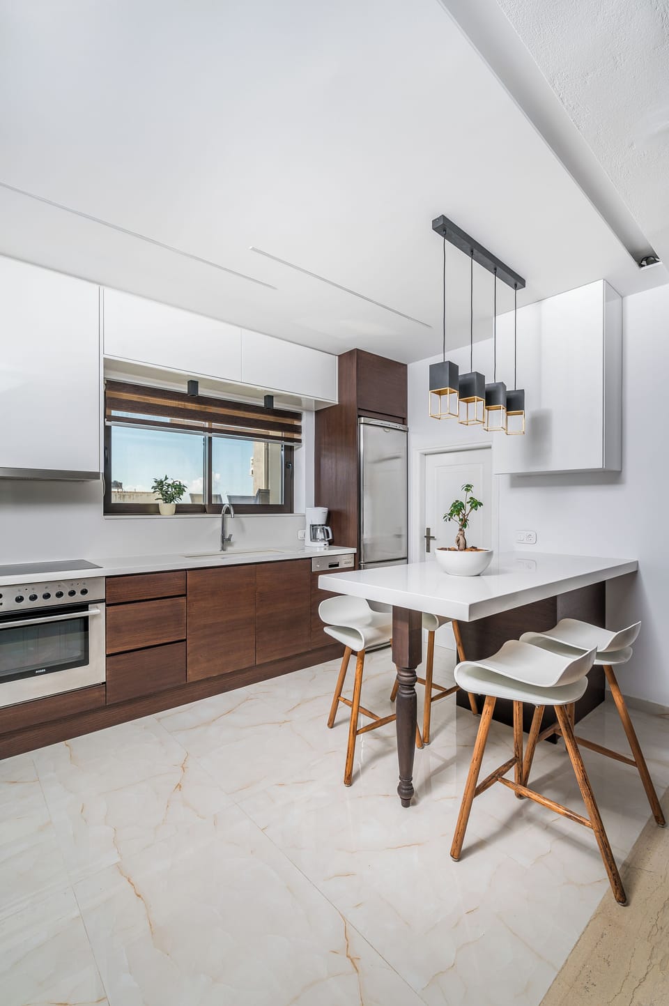 Traditional Villa, 2 Bedrooms, Private Pool, Sea View | Private kitchen | Full-size fridge, microwave, oven, stovetop