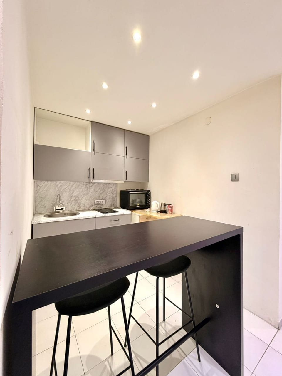 Comfort Apartment, Patio | Private kitchen