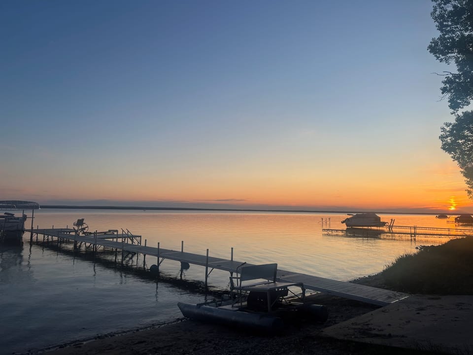 70ft dock to tie you boat up to