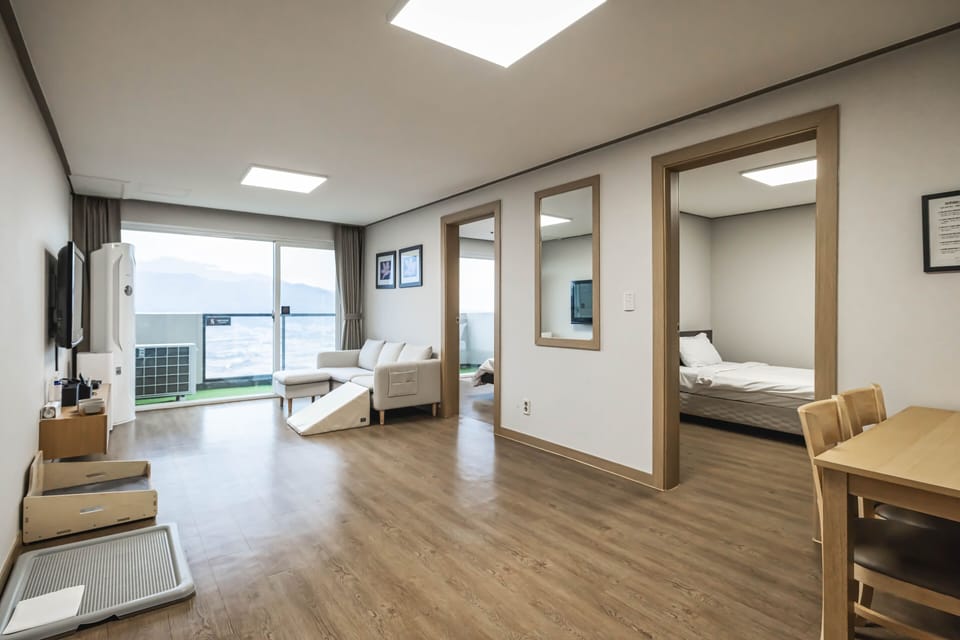 Pet Room Premier | Blackout drapes, soundproofing, free WiFi, bed sheets