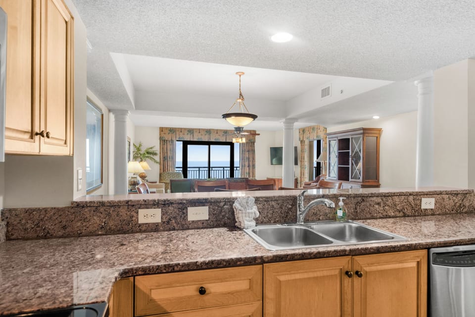 Kitchen with a view