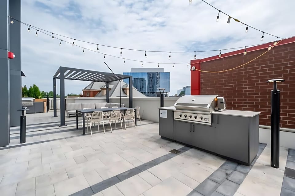 Communal BBQ Area and patio