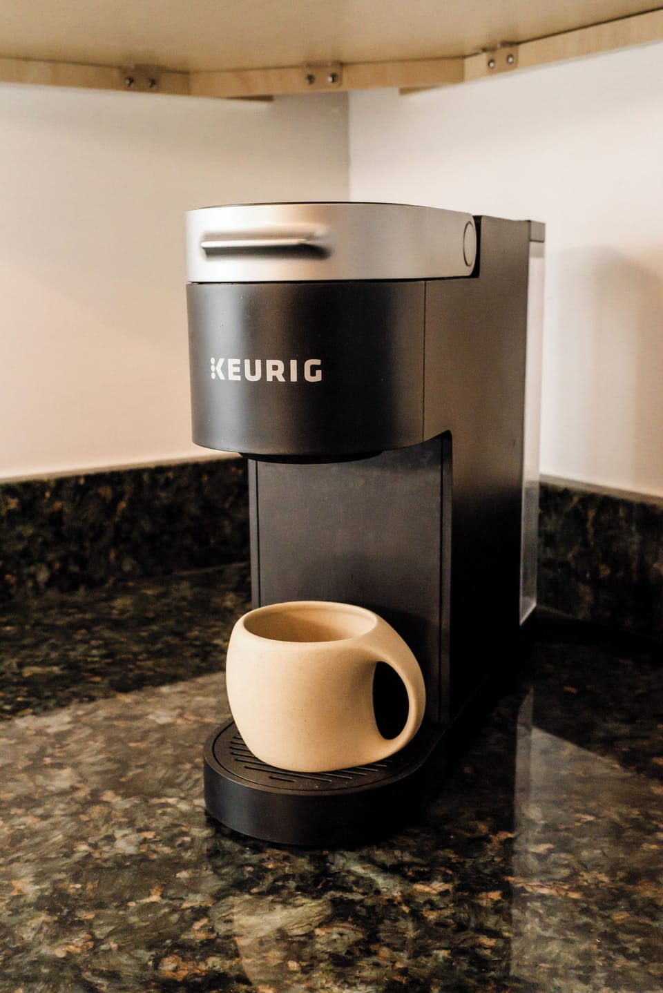 Single-serve Keurig coffee maker for easy mornings