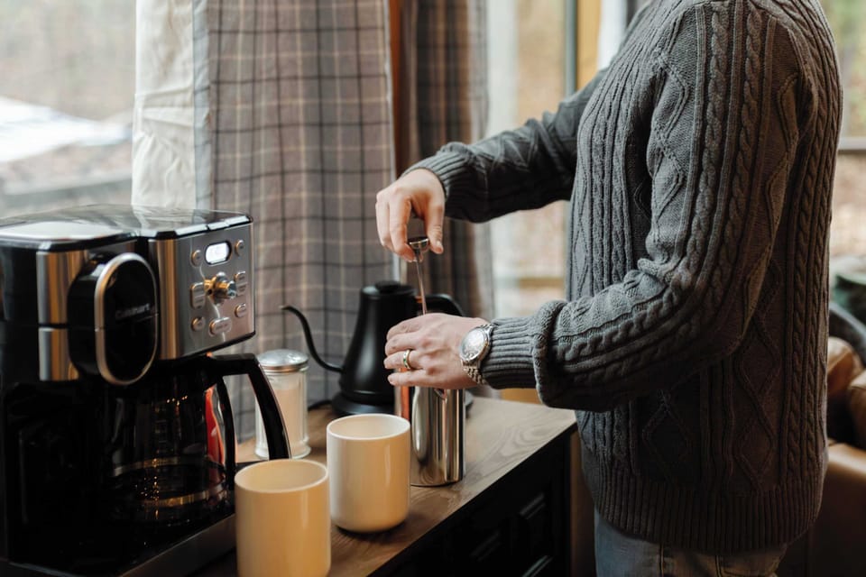 Fuel your vacation one cup at a time! Our coffee station serves smiles, energy, and just the right amount of caffeine chaos.
