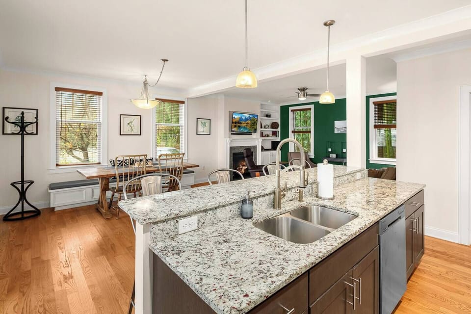 Ambient Lighting W/Natural Light Flowing Inside Through The Many Oversize Windows!