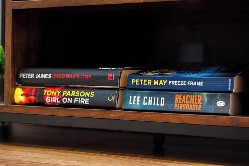 Get lost in a good book.