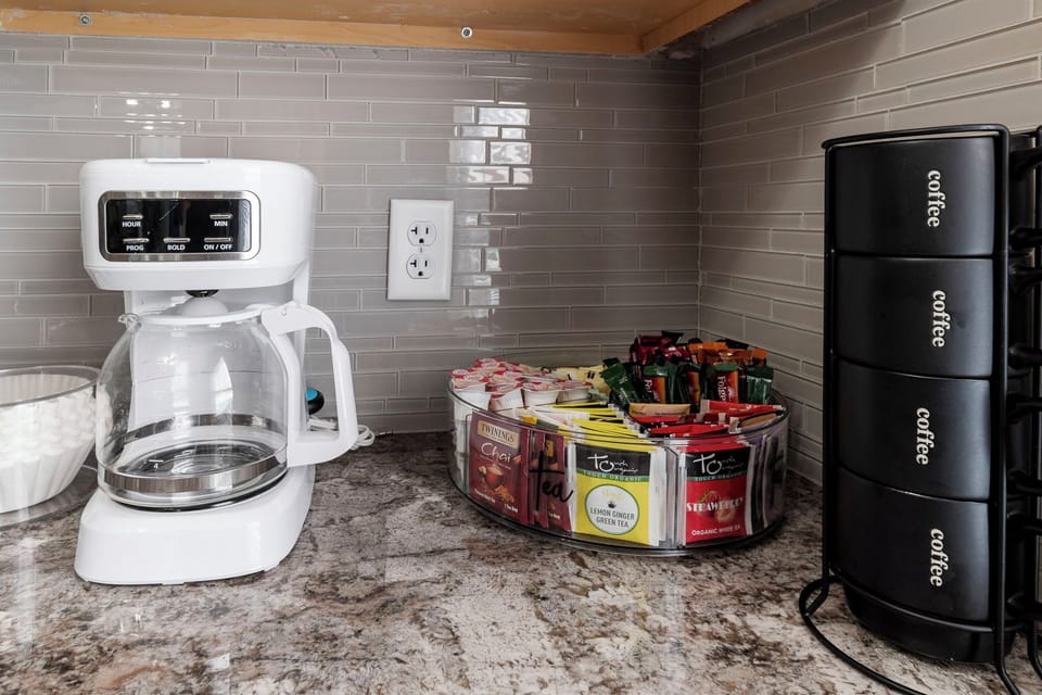 Fully Stocked Coffee/Tea Station