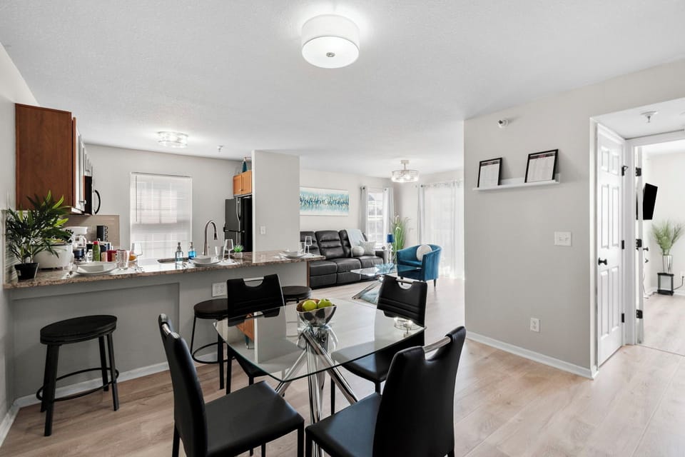 Dedicated Dining room, Living room and Kitchen