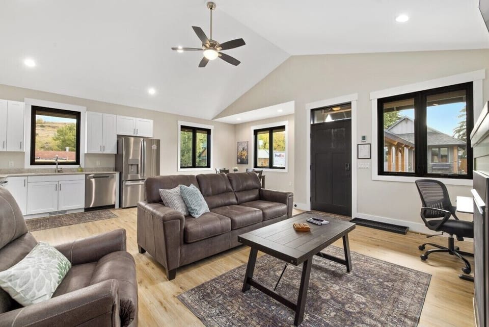 Vaulted living area