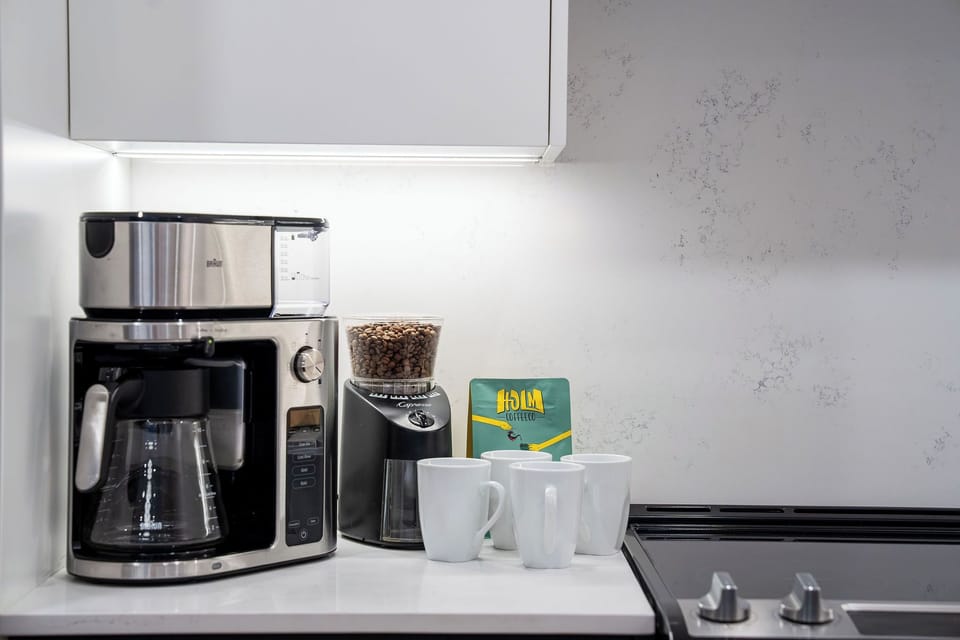Condo | Private kitchen | Coffee/tea maker