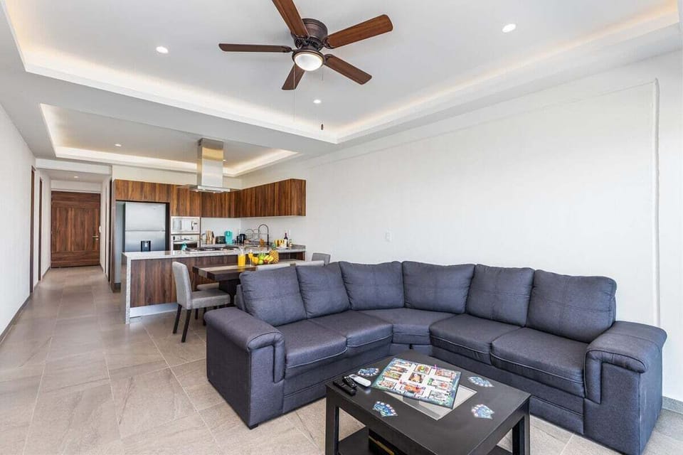 Living Room, Dinning Room & Kitchen