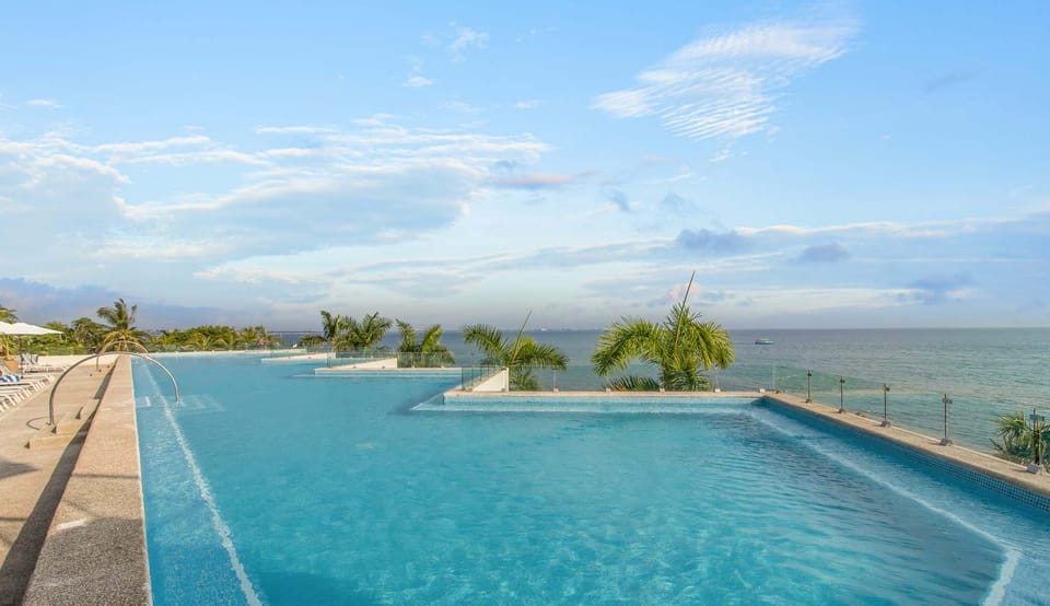Pool and lounge area