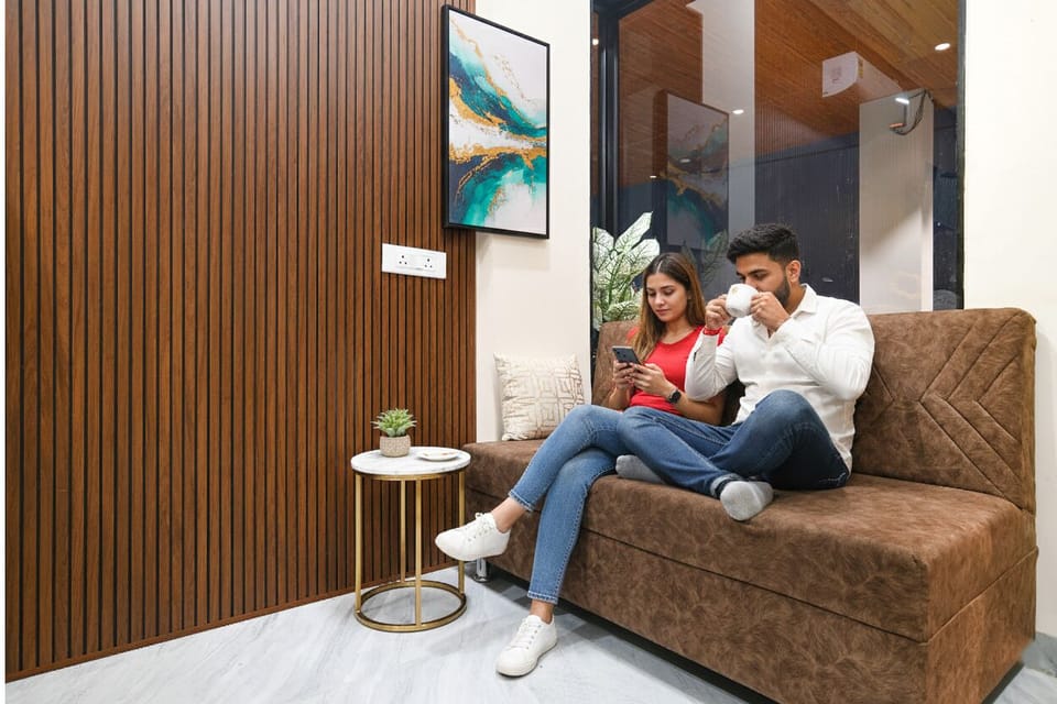 Lobby sitting area