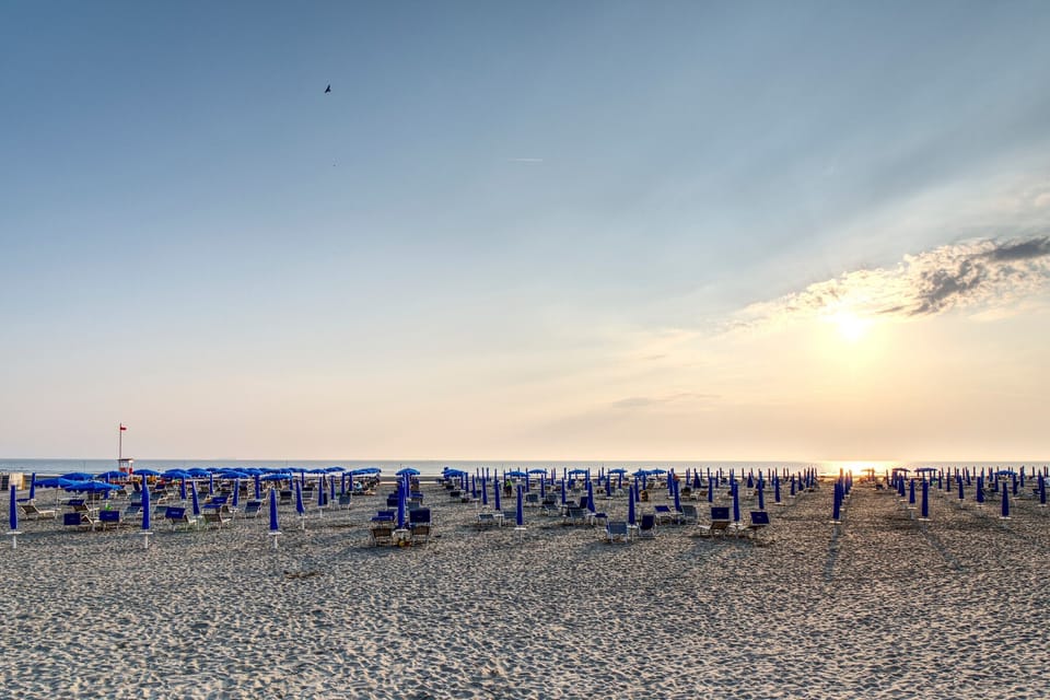 Albarella Beach located on Albarella Island
