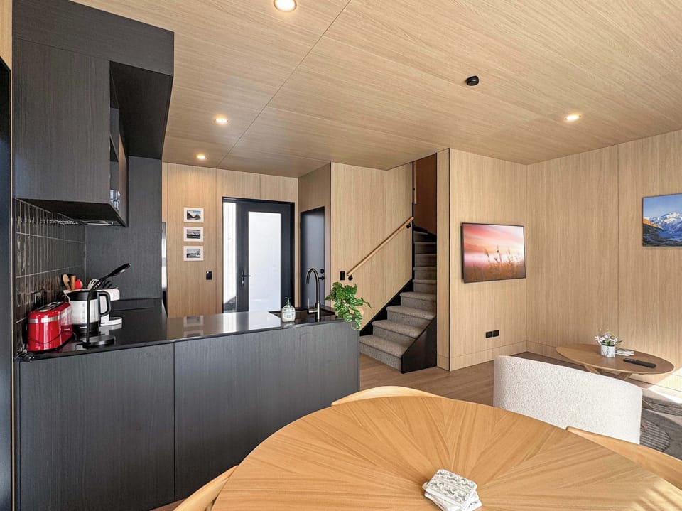 Open-plan living with seamless kitchen and lounge flow