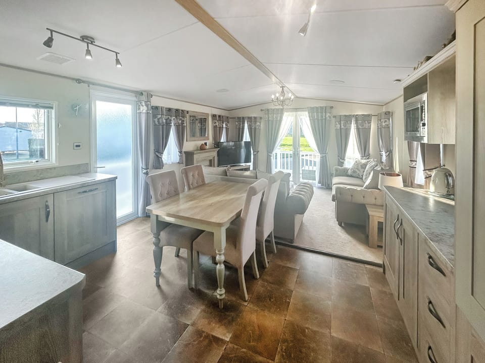 Kitchen/diner | Stuart&rsquo;s Coastal Retreat, Caister On Sea Holiday Park Haven