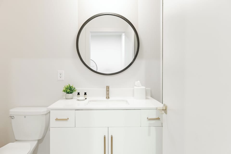 Bathroom 3 features a walk-in shower.