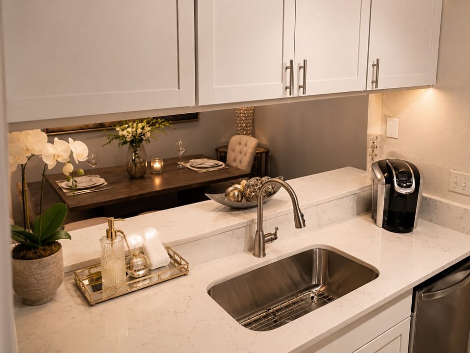Master kitchen all marble