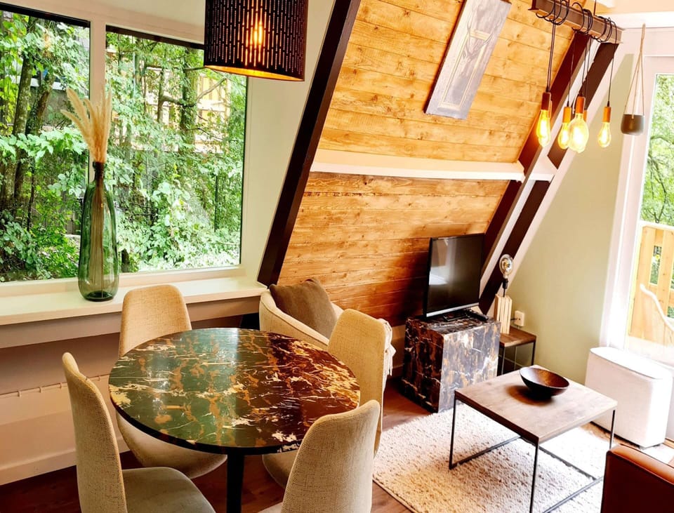 Cozy Woodland Chalet Near Durbuy Chalet in Belgium