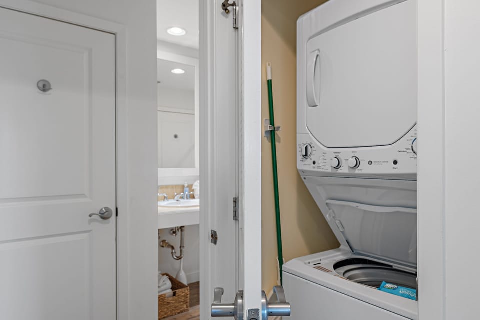 Washer and dryer