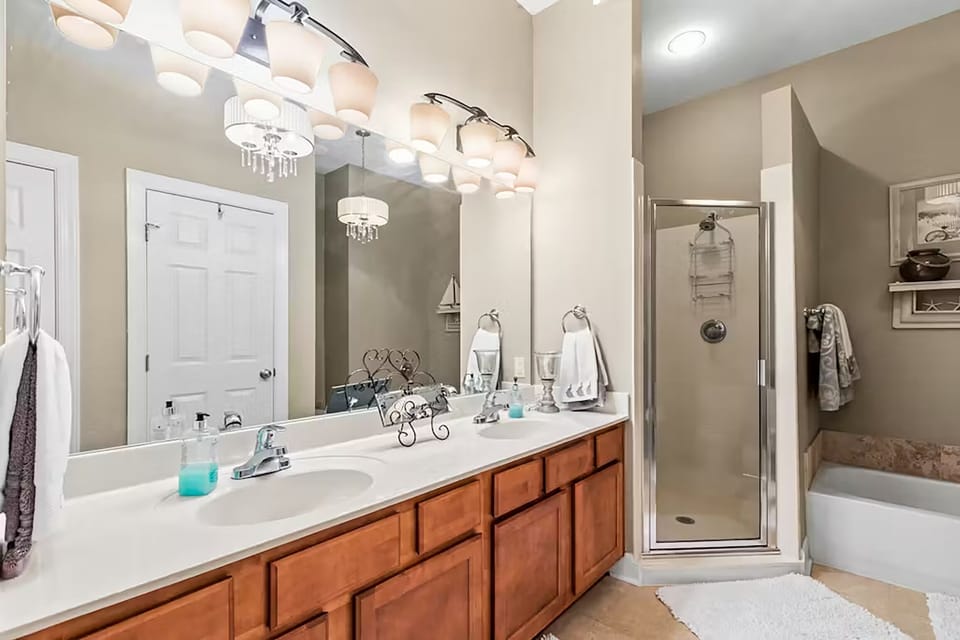Master bathroom