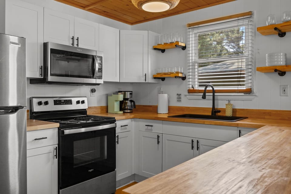 Main Level: Well-Stocked Kitchen for Easy Meal Prep