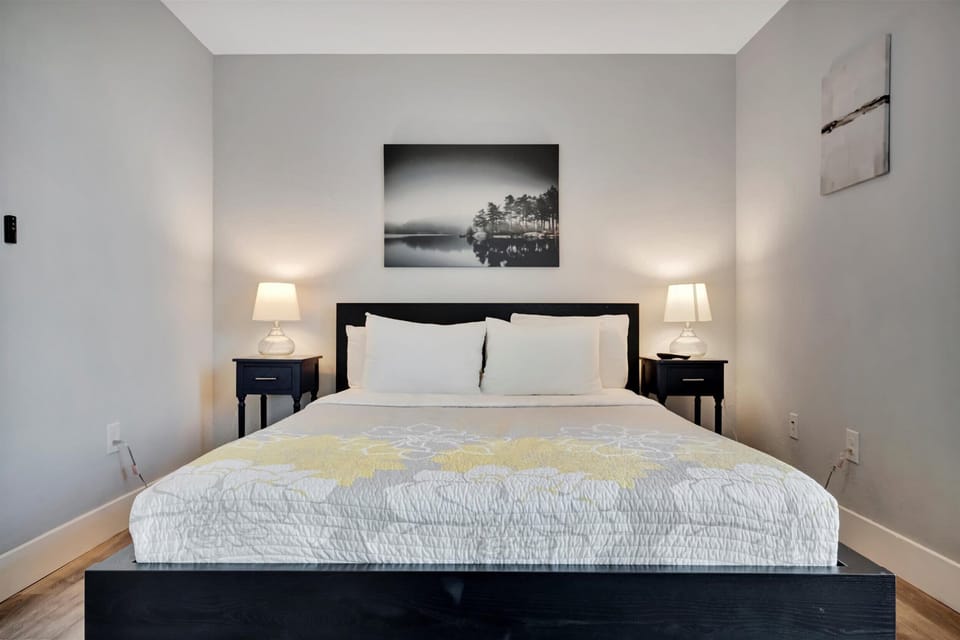 Comfortable bedroom designed for great sleep