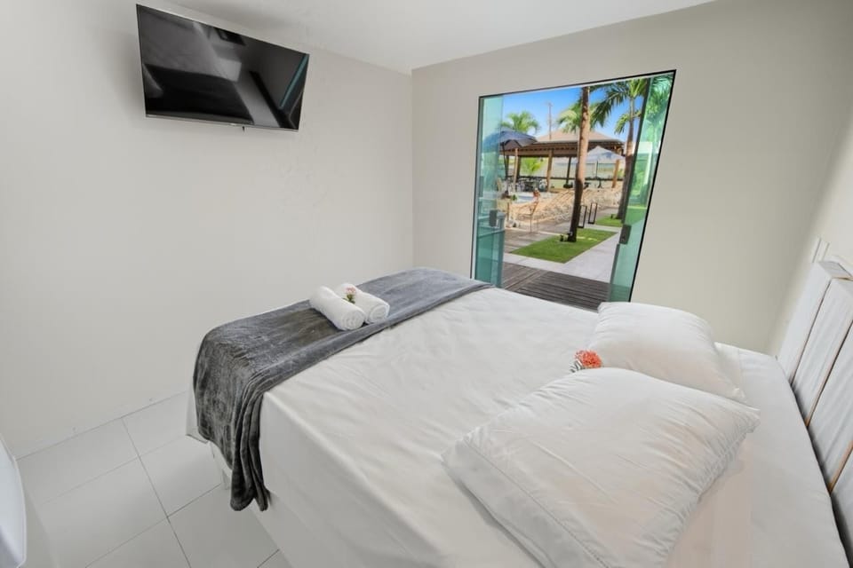 Blackout drapes, iron/ironing board (on request), WiFi (free)